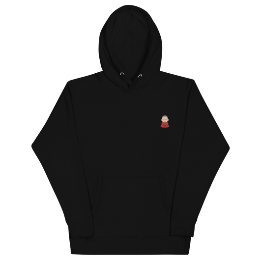 Embroidered Monk Hoodie